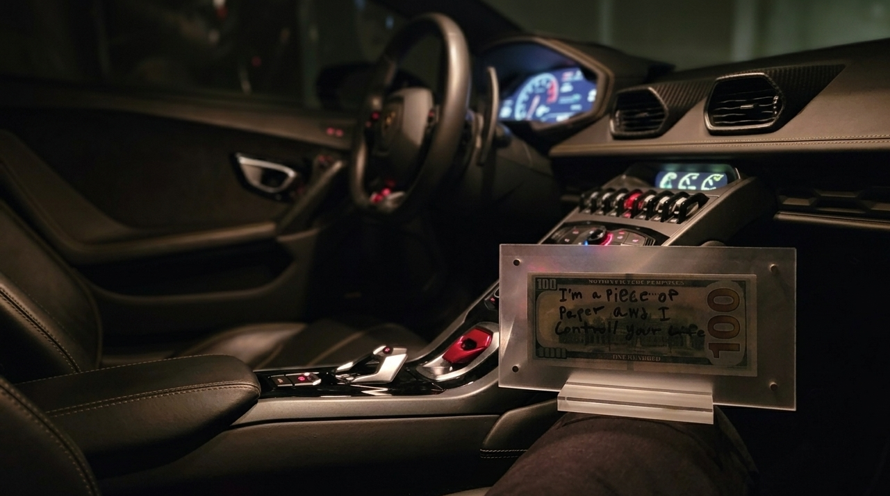 $100 Bill Plaque